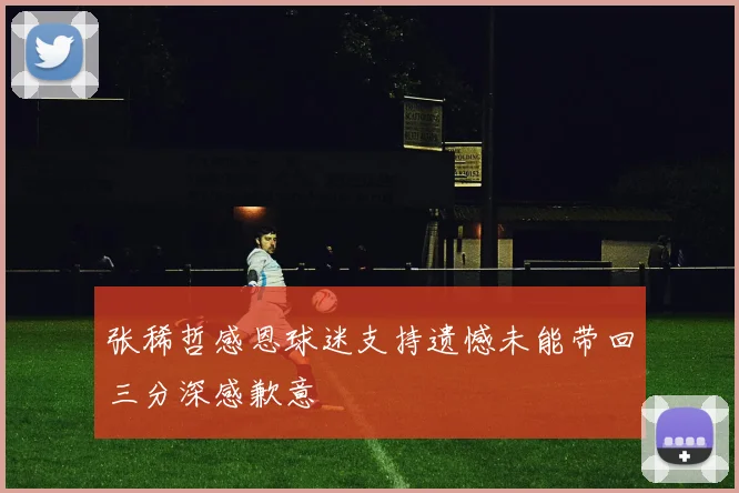 张稀哲感恩球迷支持遗憾未能带回三分深感歉意